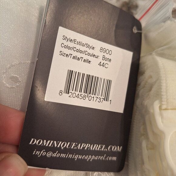 Dominique‎ white Corset bridal bra size 44C - Picture 4 of 6